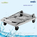 Stainless Steel Beach Hand Cart,Transport Folding Beach Cart, Folding Beach Cart